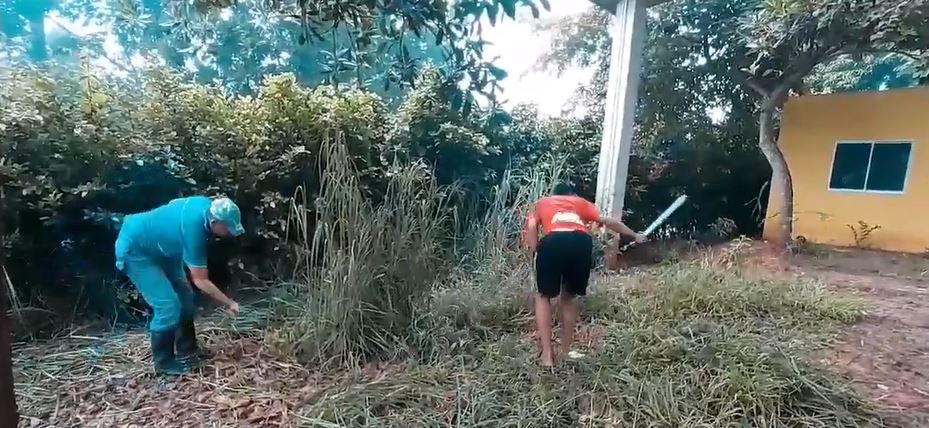 Photo of Sin recursos públicos, voluntarios limpiaron el parque ecológico de Pueblo Nuevo