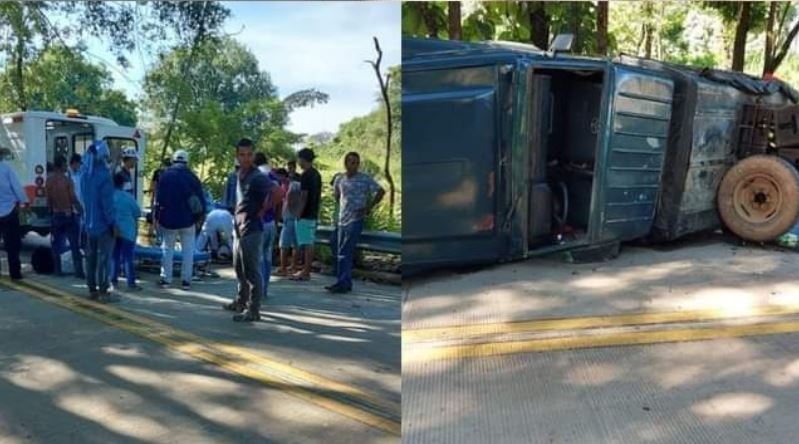 Photo of Dos personas resultaron gravemente heridas tras volcamiento de carro en Puerto Libertador