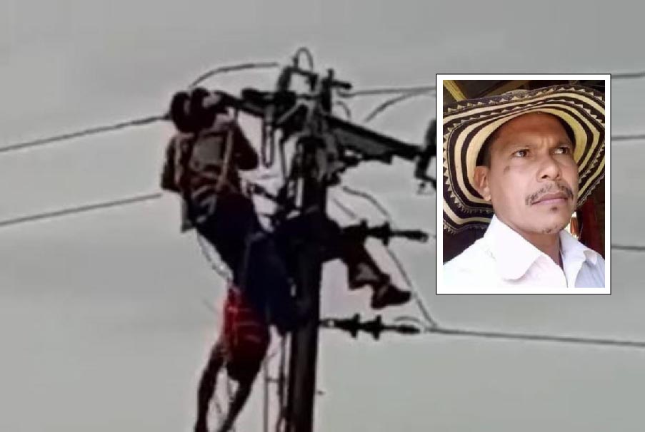 Photo of En vídeo | Electricista muere tras sufrir una descarga eléctrica en Uré