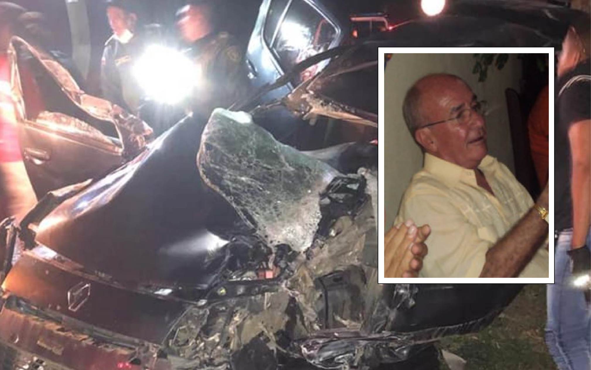 Photo of Abogado Alfonso Miranda Buelvas en grave estado tras accidente entre La Apartada y Caucasia