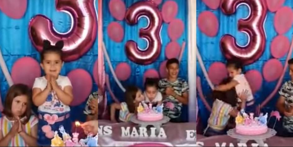 Photo of Las niñas de la torta de cumpleaños, los memes virales del momento