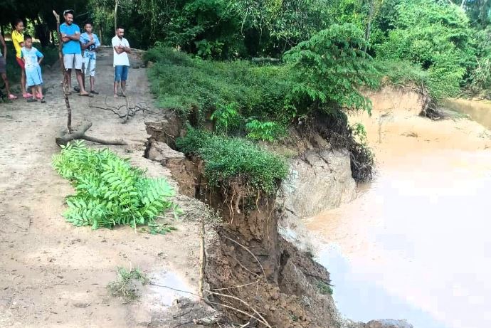 Photo of Erosión podría dejar incomunicada a población rural de Pueblo Nuevo