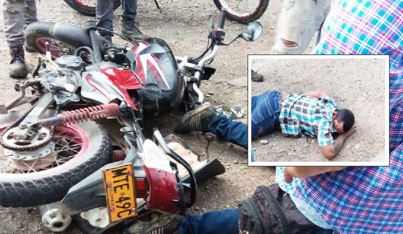 Photo of Motociclista se accidentó en la vía La Apartada – Montelíbano