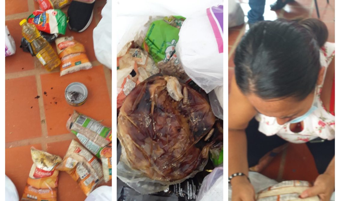 Photo of En Uré dejaron podrir cientos de mercados para desplazados