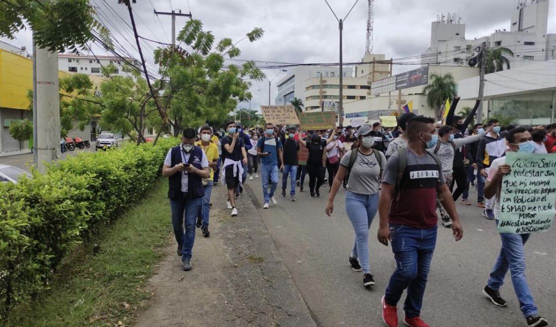 Photo of Conductor intolerante atropelló a un manifestante en Montería