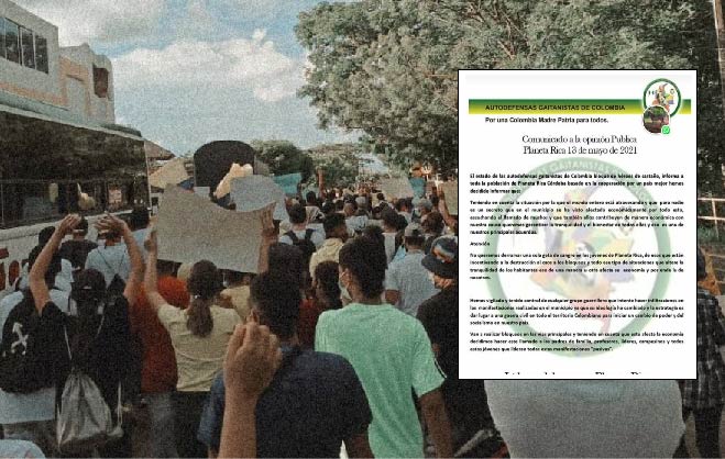 Photo of Zozobra en Planeta Rica por panfleto que expone a líderes juveniles