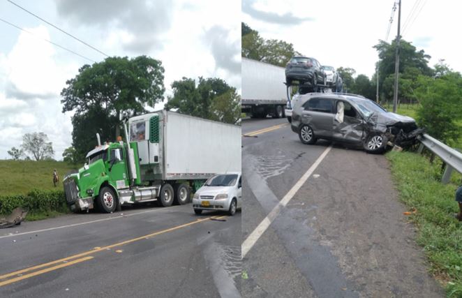 Photo of Varios heridos deja choque entre tractomula y camioneta en la vía La Apartada – Caucasia