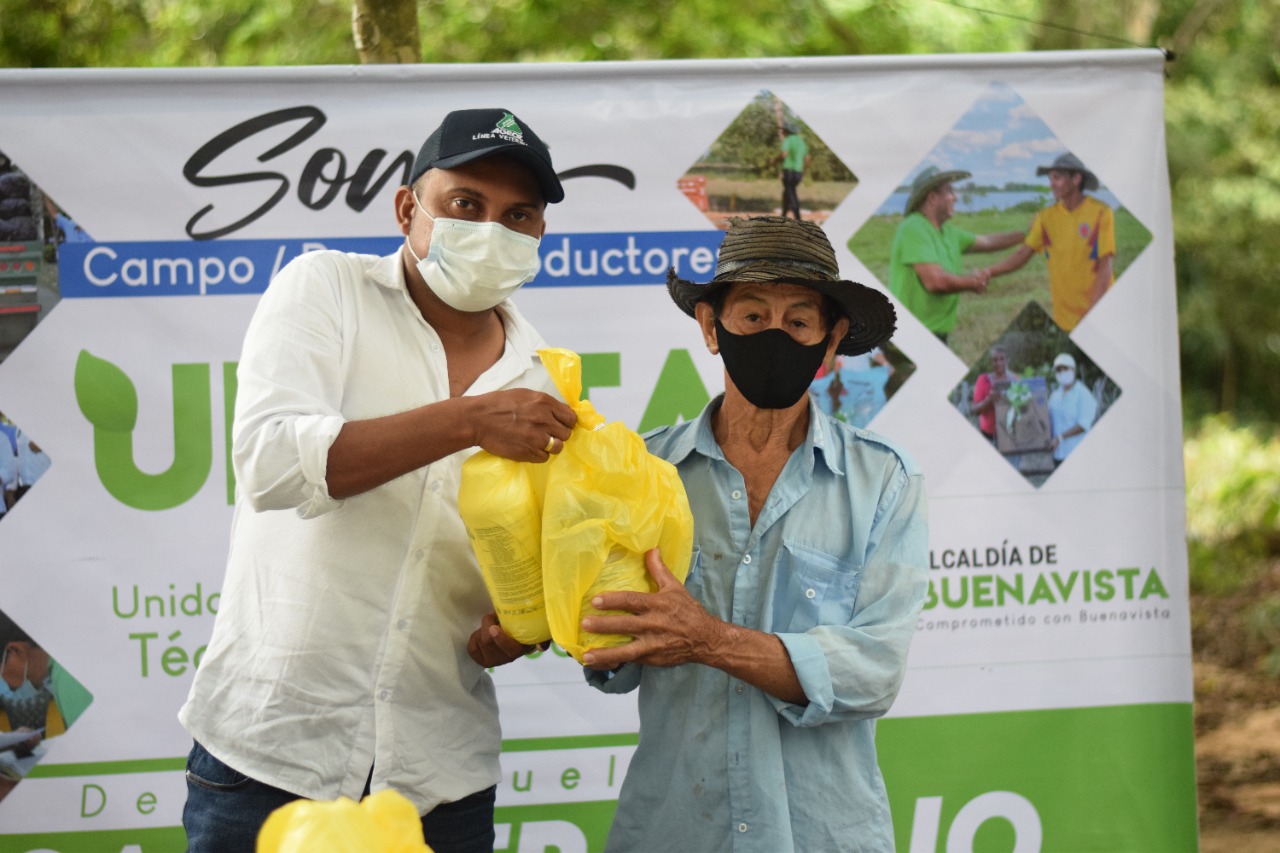 Photo of Entregan insumos agrícolas a campesinos de Buenavista para el mejoramiento de la seguridad alimentaria