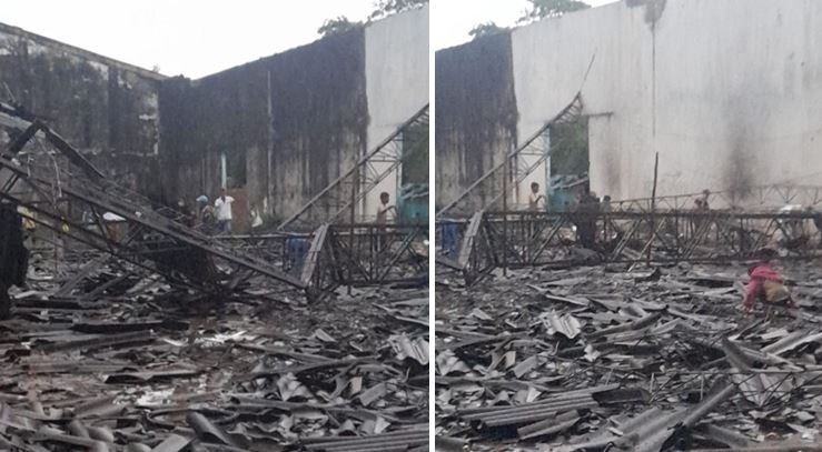 Photo of Siguen los vendavales en Ayapel. Esta vez se cayó el techo de bodega del Idema
