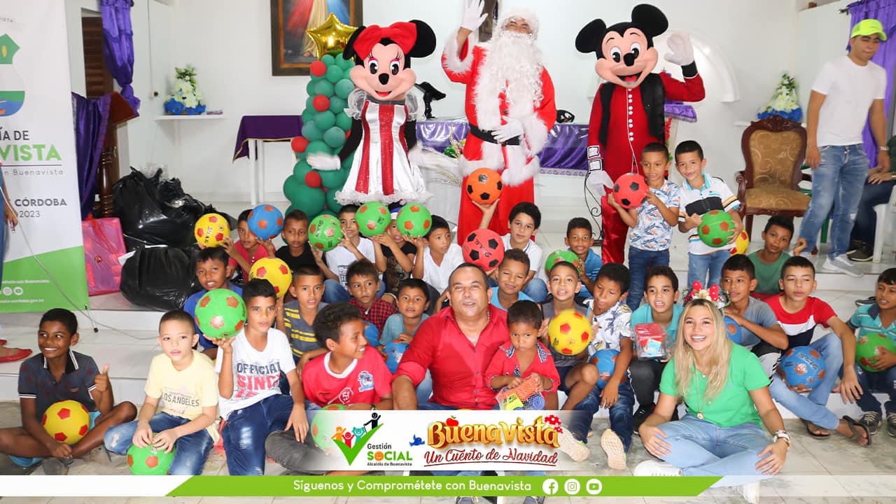 Photo of En Buenavista todos los niños recibieron regalos de Navidad
