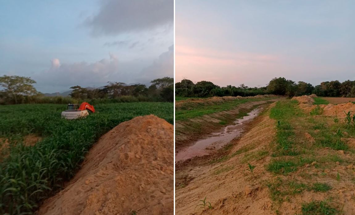 Photo of Trabajos de desvío de una quebrada en Tierralta ocasionaron daños en cultivos de maíz