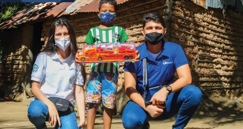 Photo of Gecelca celebra la navidad con 6.700 niños de sus comunidades de influencia