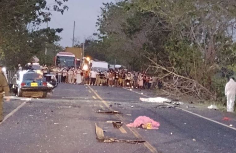 Photo of Identifican a víctimas que dejó accidente de tránsito entre Buenavista y La Apartada