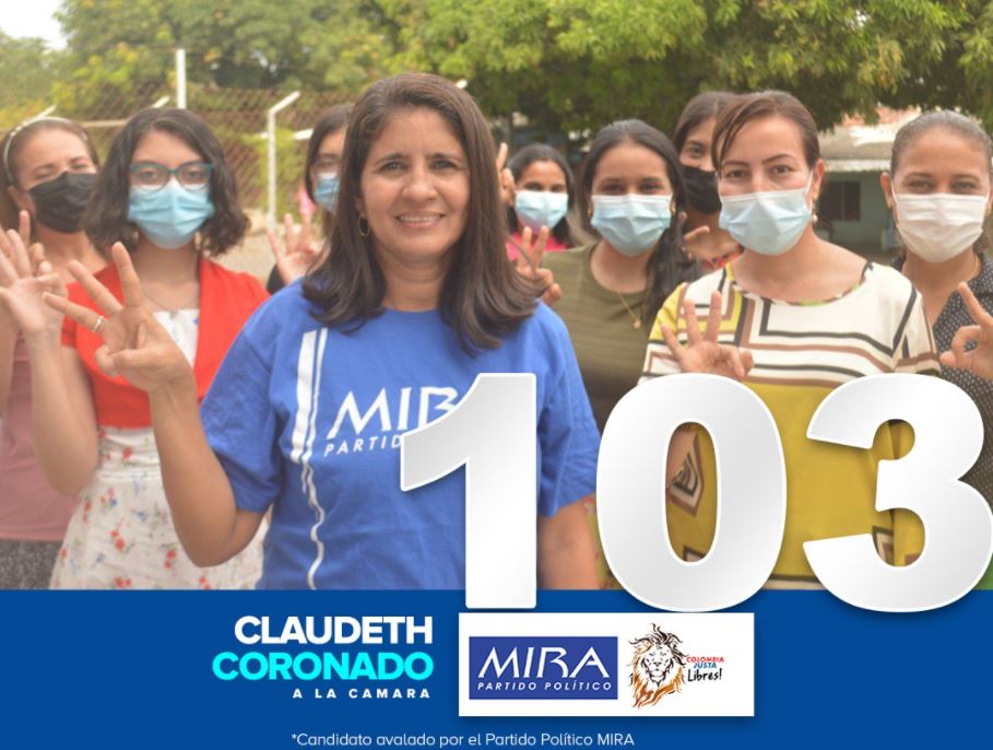 Photo of Mujeres emprendedoras de Montería apoyan a Claudeth Coronado, candidata a la Cámara por el partido MIRA