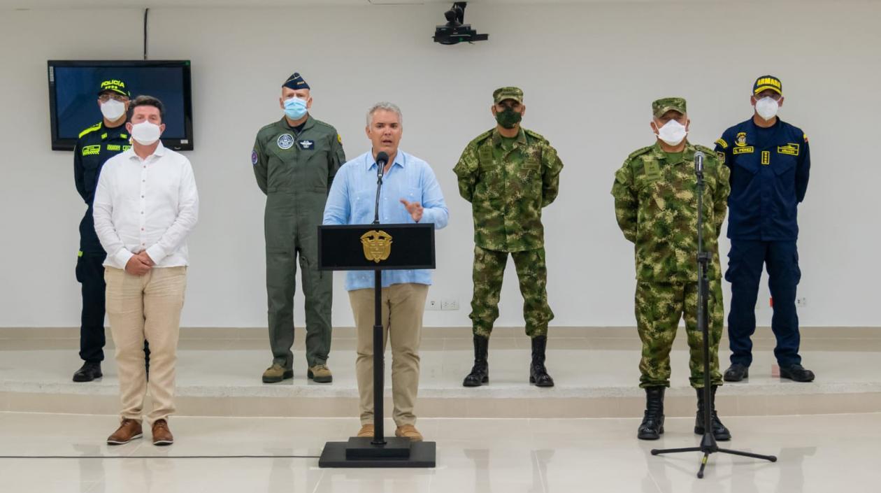 Photo of Desde Cartagena, Duque reitera que “la sabandija’ de ‘Otoniel’ será extraditado a Estados Unidos