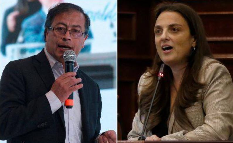 Photo of Karen Abudinen llamó “calumniador” a Petro por usar “abudinear” en España