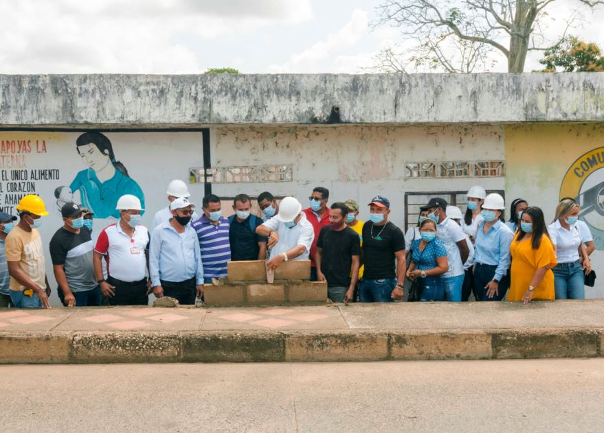 Photo of Ponen la primera piedra para inicio de obras de la Casa de la Cultura de Pueblo Nuevo