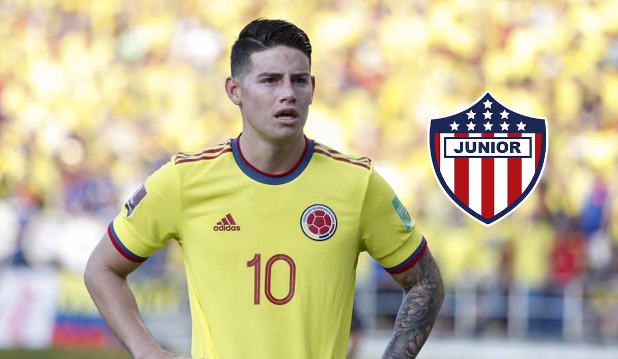 Photo of ¿James, al Junior de Barranquilla? El eco que hizo representativo medio portugués