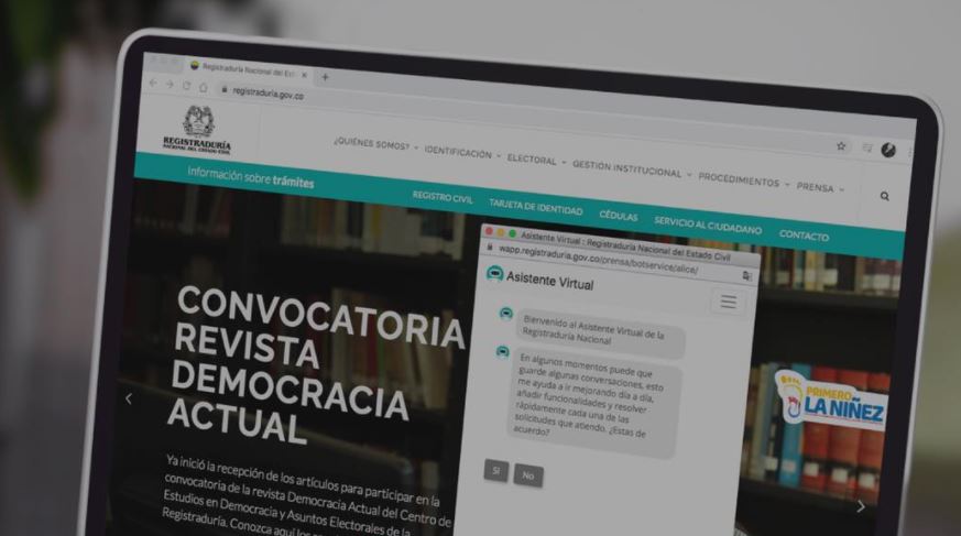 Photo of Reportan fallas en la página de la Registraduría