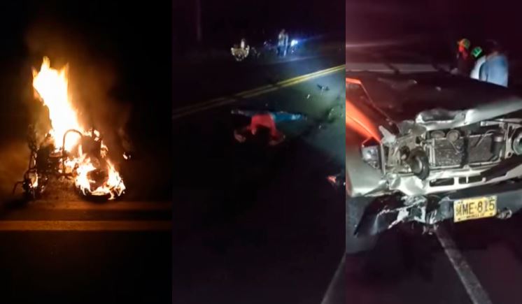 Photo of Motociclista murió tras chocar con un carro en Planeta Rica
