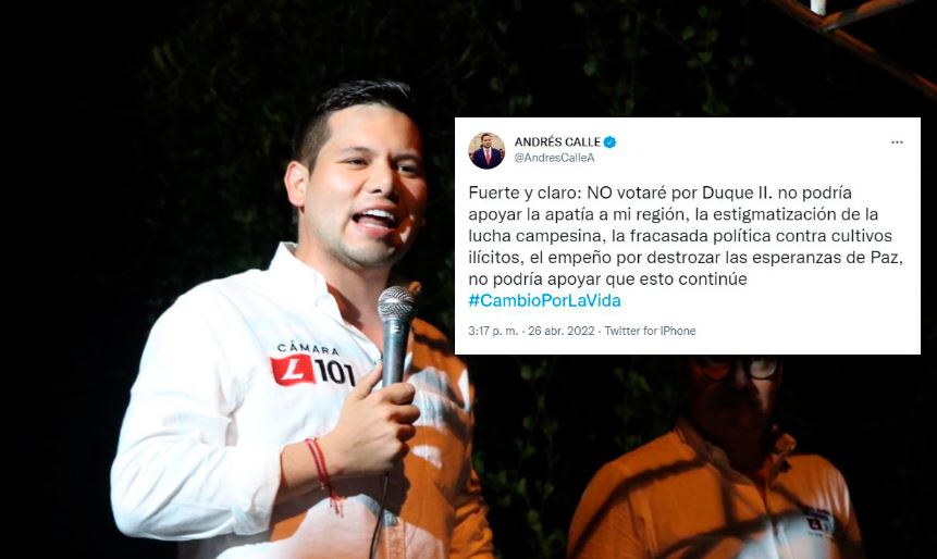 Photo of Representante Andrés Calle ratificó que votará por Petro a la presidencia