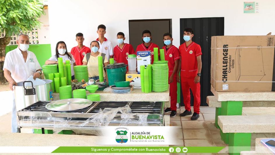 Photo of Establecimientos educativos de Buenavista reciben dotación para sus restaurantes escolares