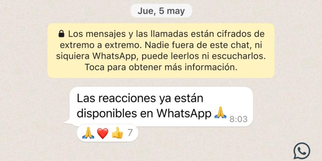 Photo of 📲 WhatsApp: cómo son las reacciones en chats y las nuevas funciones de la app