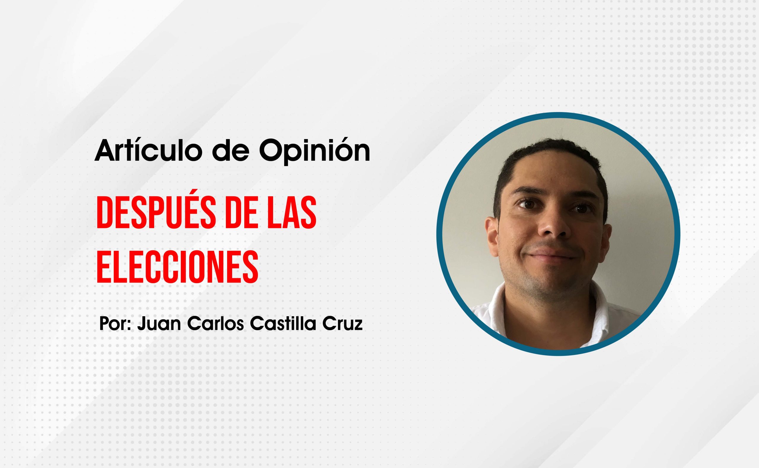 Photo of Opinión | Después de las elecciones