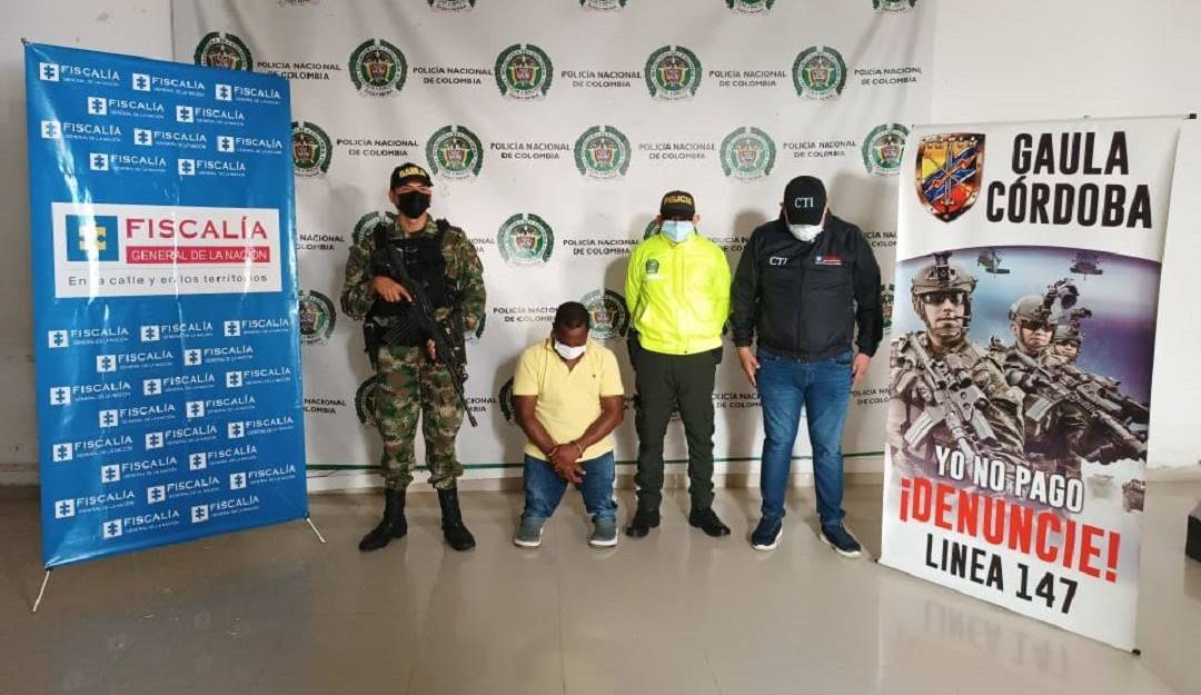 Photo of Fue capturado en Montería alias ‘El Enano’, presunto cabecilla del Clan del Golfo