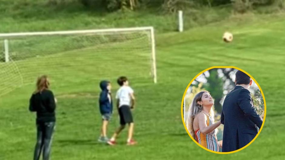 Photo of ¿Ocupa el lugar de Shakira? Clara Chía fue captada jugando con los hijos de la barranquillera