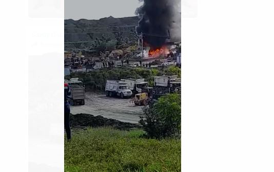 Photo of Emergencia por incendio en mina de carbón en Puerto Libertador