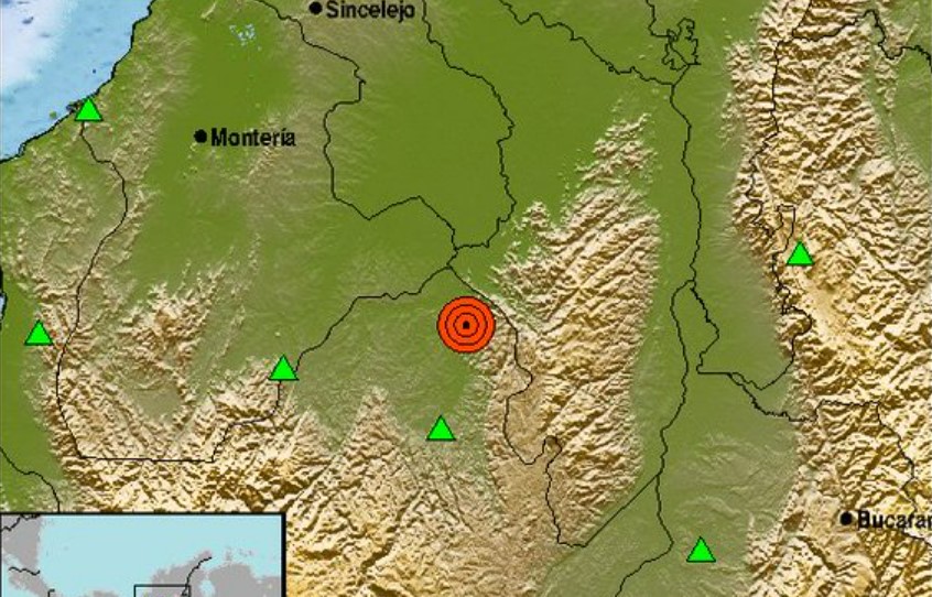 Photo of ¿Lo sintió? Temblor con epicentro en El Bagre sacudió a Colombia esta madrugada