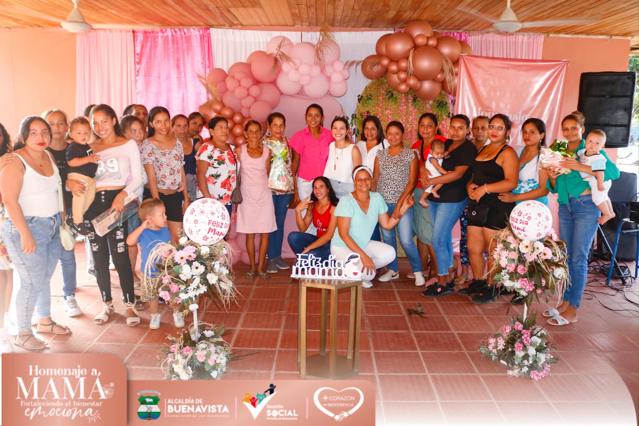 Photo of Alcaldía de Buenavista celebró día de la madre en zona rural