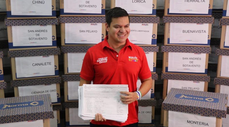Photo of Gabriel Calle superó las 300 mil firmas para avalar su candidatura a la Gobernación de Córdoba