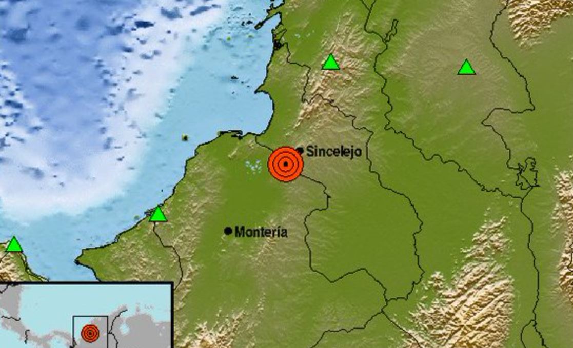 Photo of ¿Lo sintió? Reportan sismo de 4,0 grados con epicentro en San Andrés de Sotavento