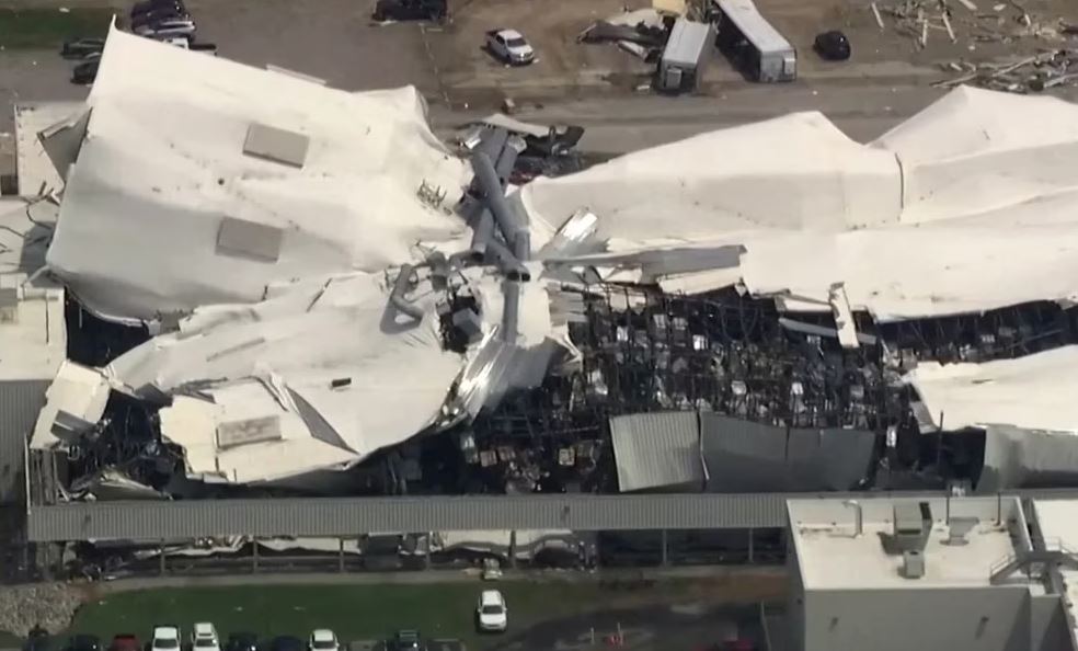 Photo of Un tornado destruyó una planta de Pfizer en Estados Unidos. Advierten posible escasez de medicamentos