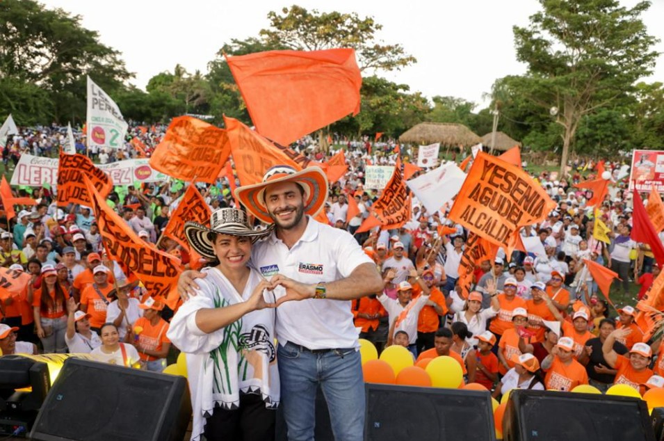 Photo of Con masivas concentraciones, el candidato Erasmo Zuleta compartió sus propuestas en varios municipios