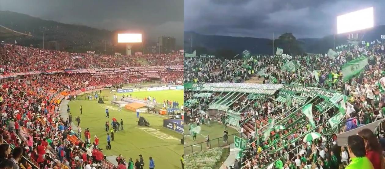 Photo of Hinchas del DIM y Nacional también arremetieron contra el Presidente: Gritaron «Fuera Petro