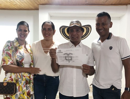 Photo of Ramón Rubio recibió la credencial de alcalde electo y asegura que está listo para trabajar por Puerto Libertador