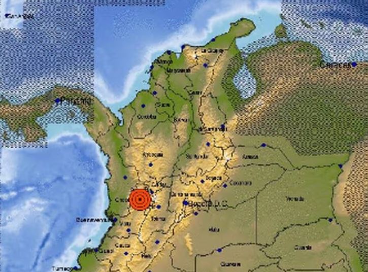 Photo of Fuerte temblor en el Valle del Cauca se sintió en varias regiones de Colombia