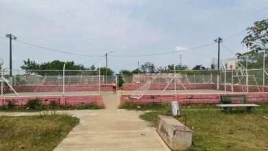 Photo of En mal estado se encuentra la cancha polideportiva del barrio el Retorno en la Apartada
