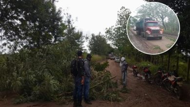 Photo of Trabajadores de Minerales Córdoba bloquean paso de tractomulas en vía rural de Puerto Libertador