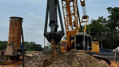 Photo of Empezó a caminar la construcción del puente sobre el río San Jorge en Marralú