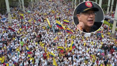 Photo of «Quieren tumbar al Gobierno popular y matar al Presidente»: Petro tras megamarchas