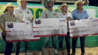 Photo of Buenavista hizo el 1-2-3 en concurso de lazo de la feria ganadera de Planeta Rica