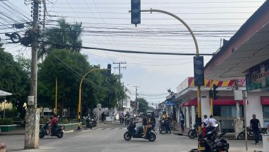 Photo of Semáforos sin funcionar aumentan caos vehicular en el centro de Montelíbano