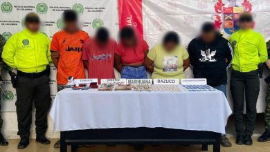 Photo of Desmantelan banda dedicada al expendio de drogas en Planeta Rica
