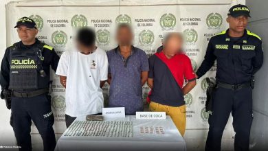 Photo of Golpe al microtráfico en Montelíbano: capturan a tres expendedores de drogas