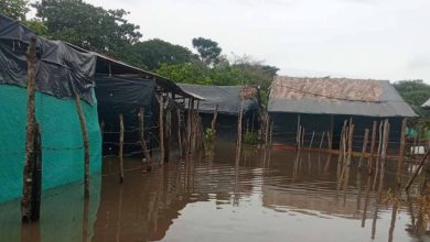 Photo of Desbordamiento de quebrada inundó invasión en Ayapel
