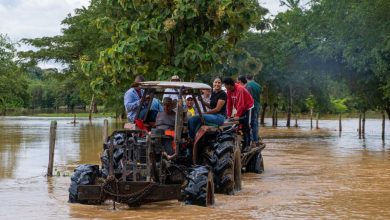 Photo of Fuertes lluvias provocaron inundaciones en ocho barrios de Puerto Libertador